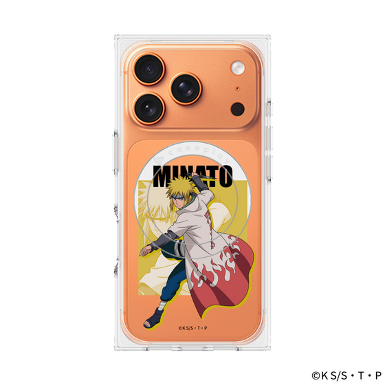 プレミアムスクエアケース with MagSafe［ NARUTO -ナルト- 疾風伝 - 波風ミナト ］
