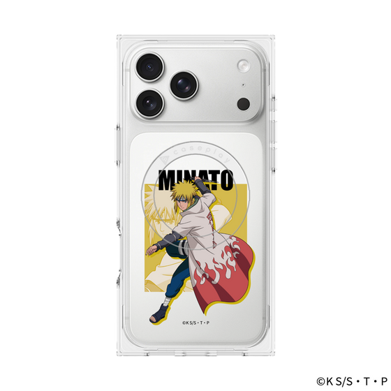 プレミアムスクエアケース with MagSafe［ NARUTO-ナルト- 疾風伝 - 波風ミナト ］