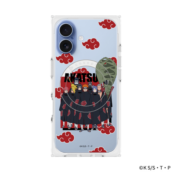 プレミアムスクエアケース with MagSafe［ NARUTO -ナルト- 疾風伝 - 暁 ］