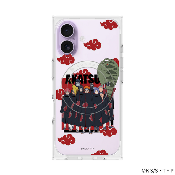 プレミアムスクエアケース with MagSafe［ NARUTO -ナルト- 疾風伝 - 暁 ］