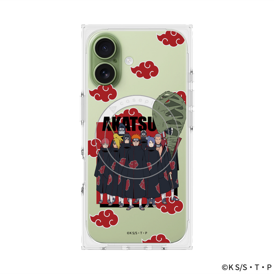 プレミアムスクエアケース with MagSafe［ NARUTO -ナルト- 疾風伝 - 暁 ］