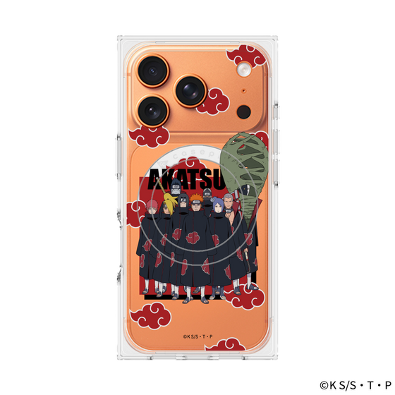 プレミアムスクエアケース with MagSafe［ NARUTO -ナルト- 疾風伝 - 暁 ］