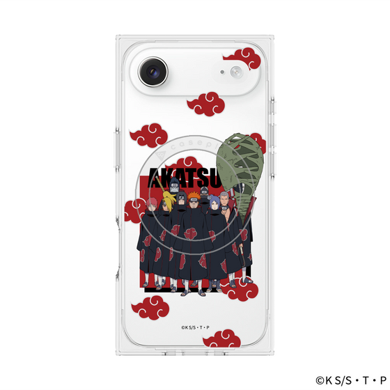 プレミアムスクエアケース with MagSafe［ NARUTO-ナルト- 疾風伝 - 暁 ］