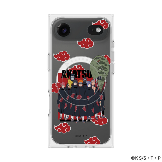 プレミアムスクエアケース with MagSafe［ NARUTO -ナルト- 疾風伝 - 暁 ］