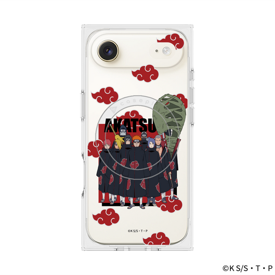 プレミアムスクエアケース with MagSafe［ NARUTO -ナルト- 疾風伝 - 暁 ］