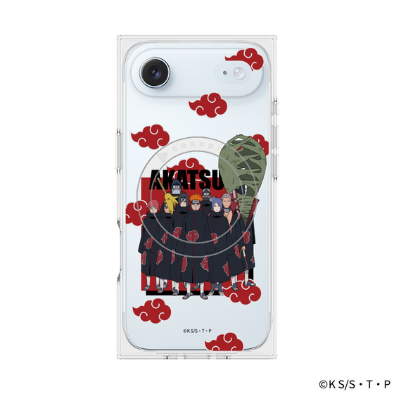 プレミアムスクエアケース with MagSafe［ NARUTO -ナルト- 疾風伝 - 暁 ］