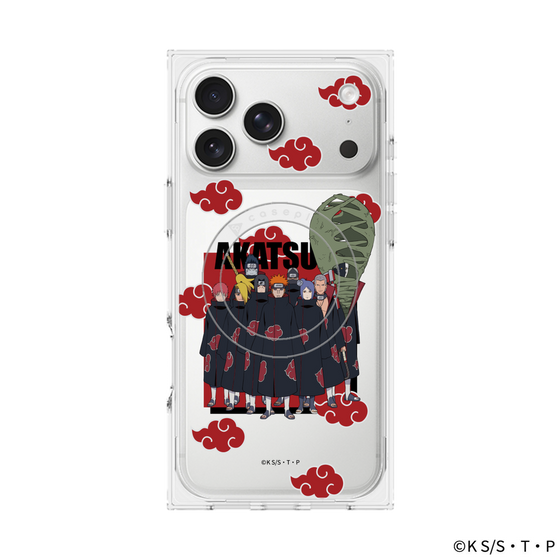 プレミアムスクエアケース with MagSafe［ NARUTO-ナルト- 疾風伝 - 暁 ］