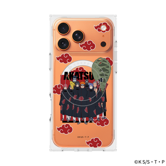 プレミアムスクエアケース with MagSafe［ NARUTO -ナルト- 疾風伝 - 暁 ］