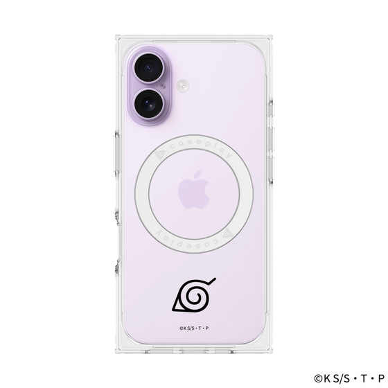 プレミアムスクエアケース with MagSafe［ NARUTO -ナルト- 疾風伝 - 木ノ葉隠れの里 ］