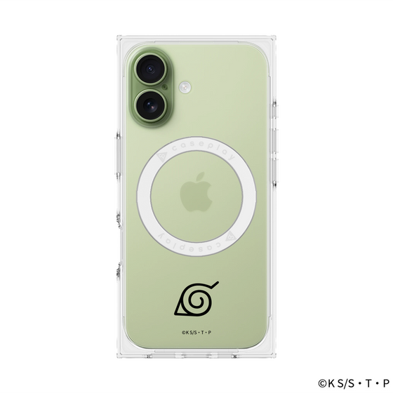 プレミアムスクエアケース with MagSafe［ NARUTO -ナルト- 疾風伝 - 木ノ葉隠れの里 ］