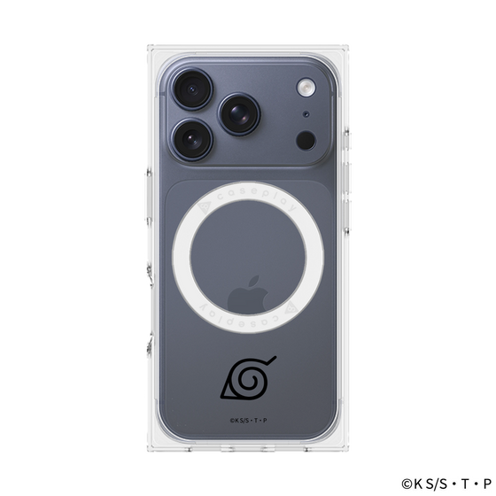 プレミアムスクエアケース with MagSafe［ NARUTO -ナルト- 疾風伝 - 木ノ葉隠れの里 ］