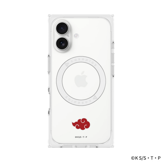 プレミアムスクエアケース with MagSafe［ NARUTO-ナルト- 疾風伝 - 暁 - マーク ］