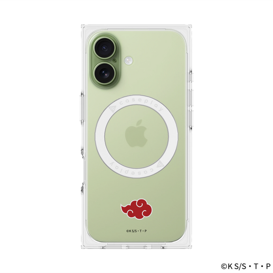 プレミアムスクエアケース with MagSafe［ NARUTO -ナルト- 疾風伝 - 暁 - マーク ］