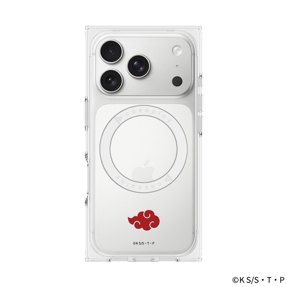 プレミアムスクエアケース with MagSafe［ NARUTO-ナルト- 疾風伝 - 暁 - マーク ］