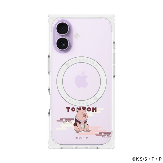 プレミアムスクエアケース with MagSafe［ NARUTO -ナルト- 疾風伝 - トントン ］