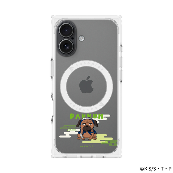 プレミアムスクエアケース with MagSafe［ NARUTO -ナルト- 疾風伝 - パックン ］