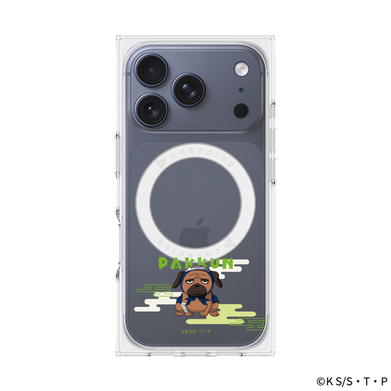 プレミアムスクエアケース with MagSafe［ NARUTO -ナルト- 疾風伝 - パックン ］