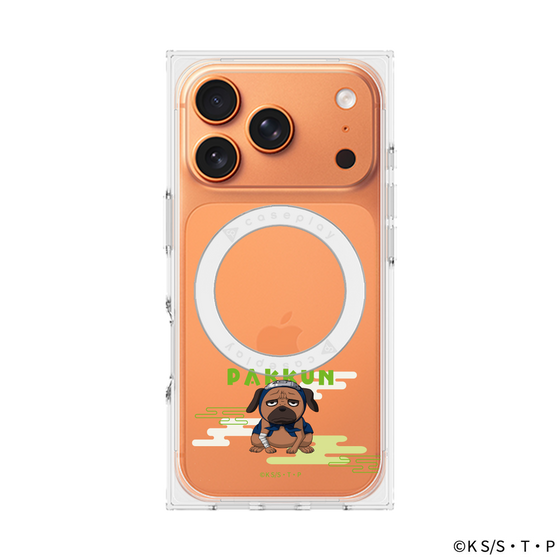 プレミアムスクエアケース with MagSafe［ NARUTO -ナルト- 疾風伝 - パックン ］