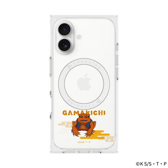 プレミアムスクエアケース with MagSafe［ NARUTO-ナルト- 疾風伝 - ガマ吉 ］