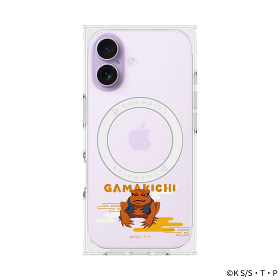 プレミアムスクエアケース with MagSafe［ NARUTO -ナルト- 疾風伝 - ガマ吉 ］