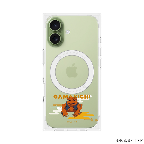 プレミアムスクエアケース with MagSafe［ NARUTO -ナルト- 疾風伝 - ガマ吉 ］