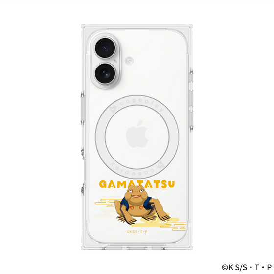 プレミアムスクエアケース with MagSafe［ NARUTO-ナルト- 疾風伝 - ガマ竜 ］