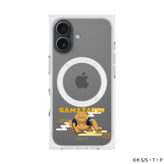 プレミアムスクエアケース with MagSafe［ NARUTO -ナルト- 疾風伝 - ガマ竜 ］