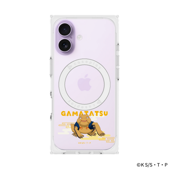 プレミアムスクエアケース with MagSafe［ NARUTO -ナルト- 疾風伝 - ガマ竜 ］