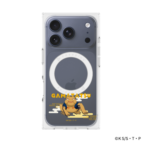 プレミアムスクエアケース with MagSafe［ NARUTO -ナルト- 疾風伝 - ガマ竜 ］