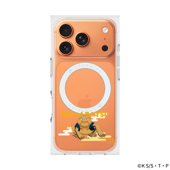 プレミアムスクエアケース with MagSafe［ NARUTO -ナルト- 疾風伝 - ガマ竜 ］