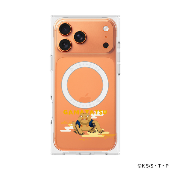 プレミアムスクエアケース with MagSafe［ NARUTO -ナルト- 疾風伝 - ガマ竜 ］