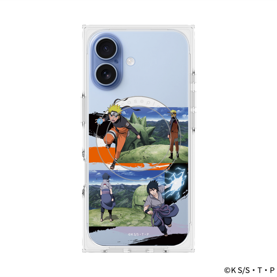 プレミアムスクエアケース with MagSafe［ NARUTO -ナルト- 疾風伝 - 終末の谷 ］