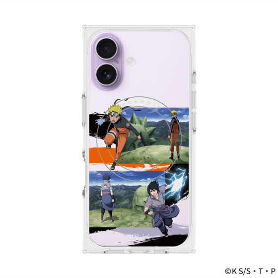 プレミアムスクエアケース with MagSafe［ NARUTO -ナルト- 疾風伝 - 終末の谷 ］