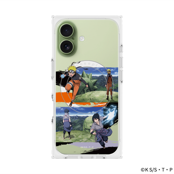 プレミアムスクエアケース with MagSafe［ NARUTO -ナルト- 疾風伝 - 終末の谷 ］