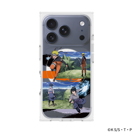 プレミアムスクエアケース with MagSafe［ NARUTO -ナルト- 疾風伝 - 終末の谷 ］