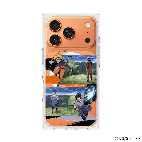 プレミアムスクエアケース with MagSafe［ NARUTO -ナルト- 疾風伝 - 終末の谷 ］