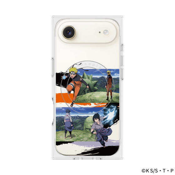 プレミアムスクエアケース with MagSafe［ NARUTO -ナルト- 疾風伝 - 終末の谷 ］