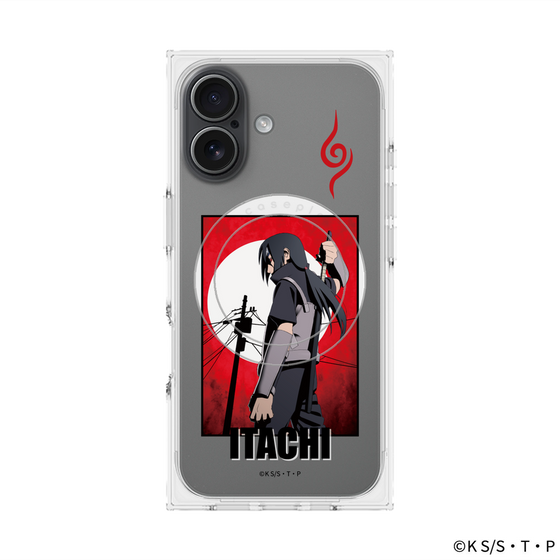 プレミアムスクエアケース with MagSafe［ NARUTO -ナルト- 疾風伝 - うちはイタチ - 暗部 ］