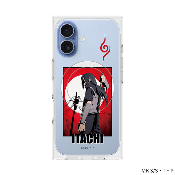 プレミアムスクエアケース with MagSafe［ NARUTO -ナルト- 疾風伝 - うちはイタチ - 暗部 ］