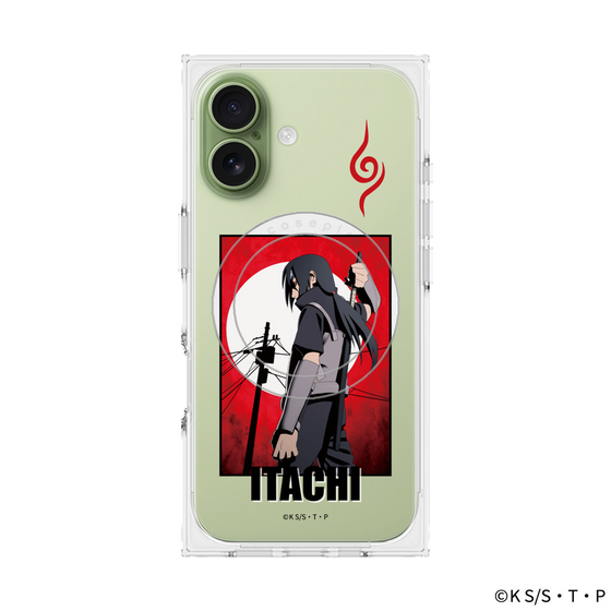 プレミアムスクエアケース with MagSafe［ NARUTO -ナルト- 疾風伝 - うちはイタチ - 暗部 ］