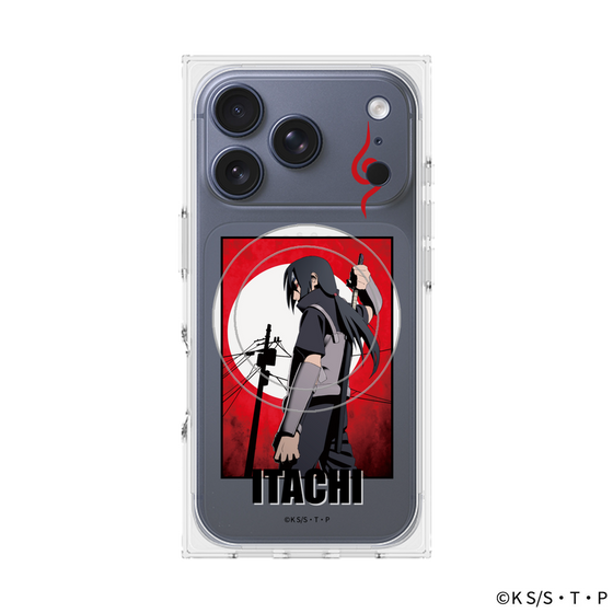 プレミアムスクエアケース with MagSafe［ NARUTO -ナルト- 疾風伝 - うちはイタチ - 暗部 ］