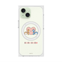 プレミアムスクエアケース with MagSafe［ ぼのぼの - ダイねえちゃんとピッポさん -ハート ］