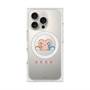 プレミアムスクエアケース with MagSafe［ ぼのぼの - ダイねえちゃんとピッポさん -ハート ］
