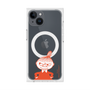 プレミアムスクエアケース with MagSafe［ MOOMIN - Little My - Grinning face ］
