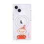 プレミアムスクエアケース with MagSafe［ MOOMIN - Little My - Grinning face ］