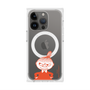 プレミアムスクエアケース with MagSafe［ MOOMIN - Little My - Grinning face ］