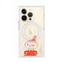 プレミアムスクエアケース with MagSafe［ MOOMIN - Little My - Grinning face ］