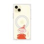 プレミアムスクエアケース with MagSafe［ MOOMIN - Little My - Grinning face ］