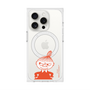 プレミアムスクエアケース with MagSafe［ MOOMIN - Little My - Grinning face ］