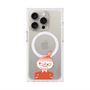 プレミアムスクエアケース with MagSafe［ MOOMIN - Little My - Grinning face ］